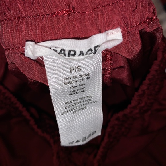 Red Garage Trackpants (Windbreaker material) - Picture 3 of 3